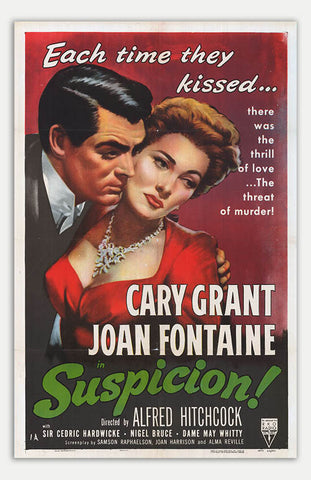 Suspicion - 11" x 17"  Movie Poster