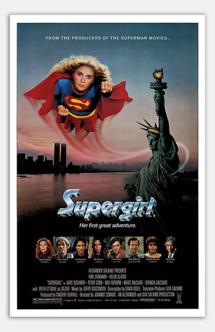 Supergirl - 11" x 17"  Movie Poster
