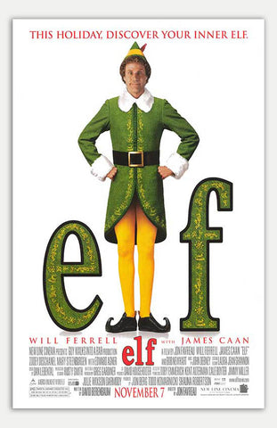 Elf - 11" x 17"  Movie Poster