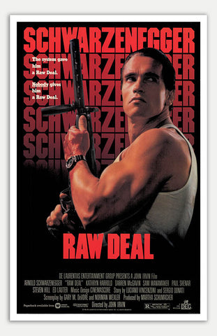 Raw Deal - 11" x 17"  Movie Poster
