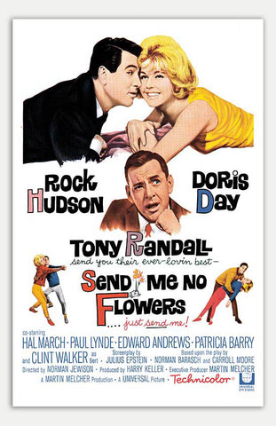 Send Me No Flowers - 11" x 17"  Movie Poster