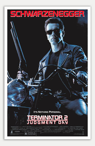 Terminator 2: Judgment Day - 11" x 17"  Movie Poster