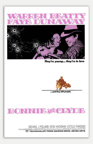 Bonnie and Clyde - 11" x 17"  Movie Poster
