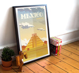 Mexico Travel Poster - 11" x 17" Poster