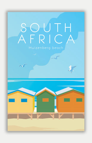 South Africa Travel Poster - 11" x 17" Poster