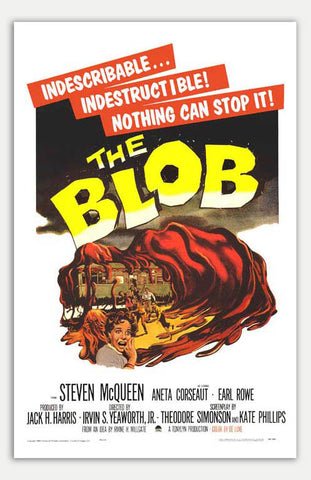 Blob - 11" x 17"  Movie Poster