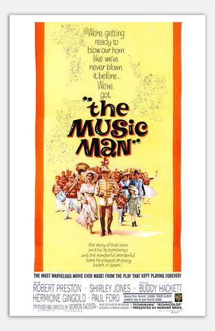 Music Man - 11" x 17"  Movie Poster