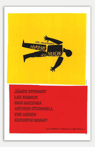 Anatomy Of A Murder - 11" x 17"  Movie Poster