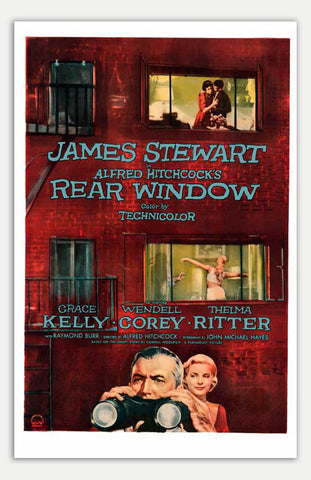 Rear Window - 11" x 17"  Movie Poster
