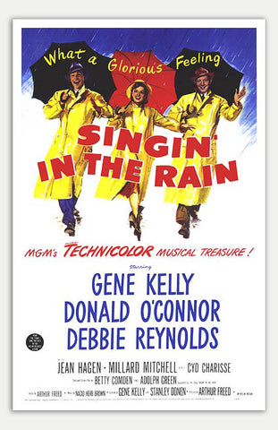 Singin' in the Rain - 11" x 17"  Movie Poster