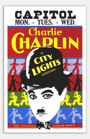 City Lights - 11" x 17"  Movie Poster