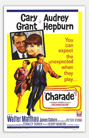 Charade - 11" x 17"  Movie Poster